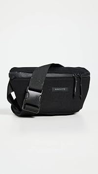 Brevite The Everyday Crossbody, Triple Black, One Size