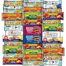 CRAVEBOX Chocolate Granola Bars Variety Pack Bundle Assortment Snack Box - Nutrition Bars Breakfast Bars Healthy Bars for Men Women Boys Girls Kids