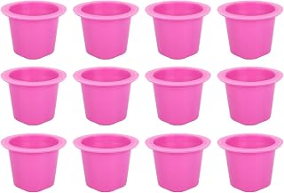 Coffee Capsule Kit, Reusable PP Filter Cup (30 cups + 30 | Easy to clean, disposable aluminum foil, compatible coffee maker, includes spoon and brush, large capacity
