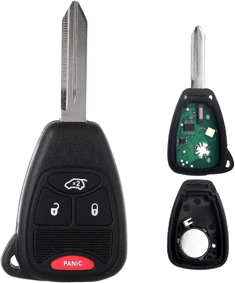 Original OEM Jeep Remote Key Keyless Entry Transmitter Fob Uncut In New Shell EB - Foto 10