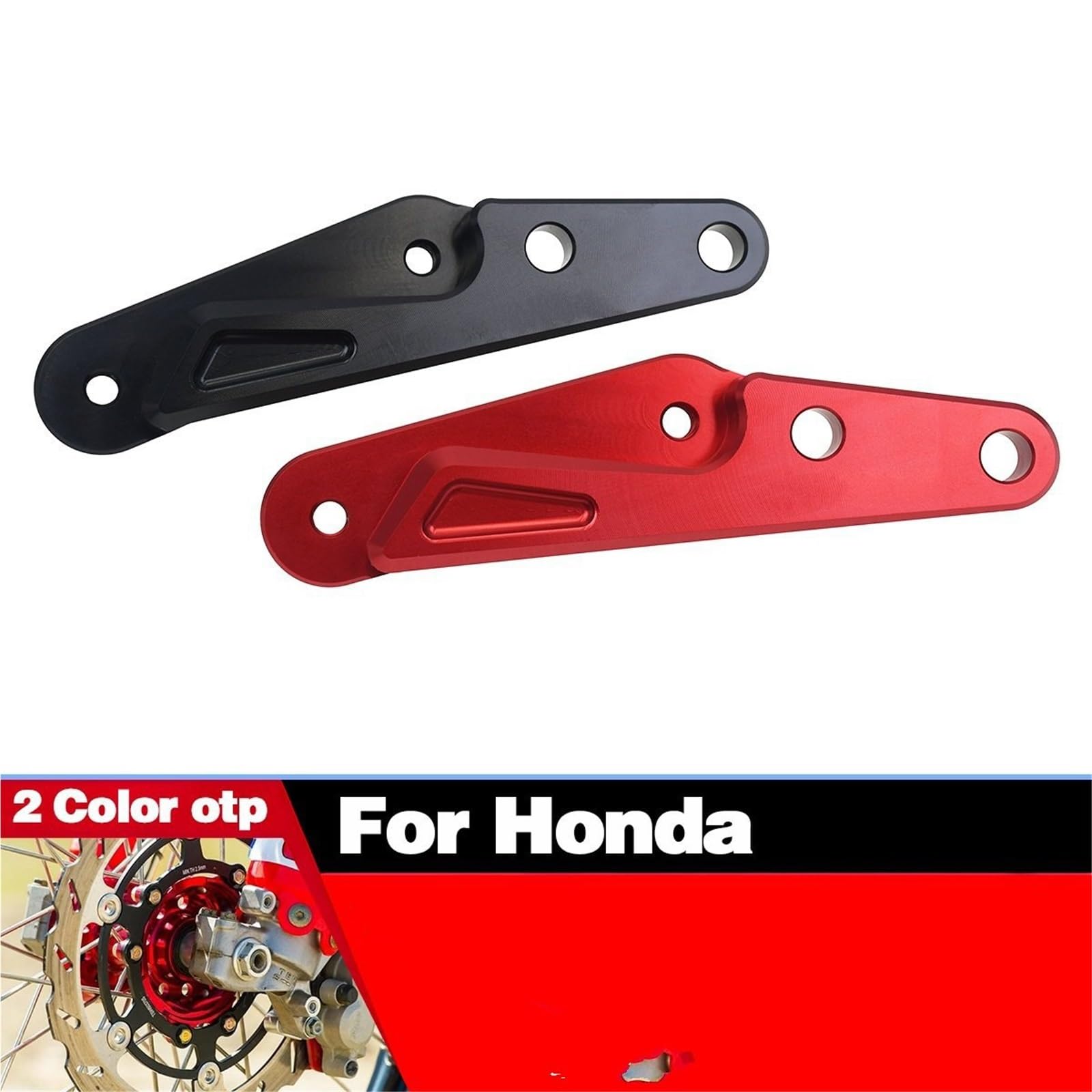 Pasuje do Honda CR 125 250 2002-2007 CRF 250R 450R 250X 450X 250RX 04-2023 Przedni hamulec tarczowy Zacisk hamulca pokrowce na hamulce tarczowe(B)