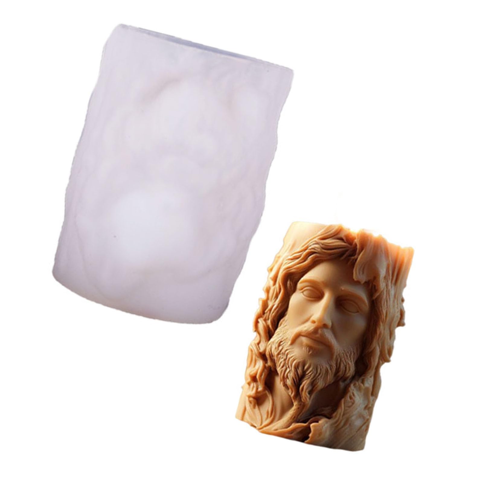 Oxxggkao Graceful Spiritual Shape Silicone Form Strong Enduring Substance Perfect for Items and Projects Multi Use Silicone Mold