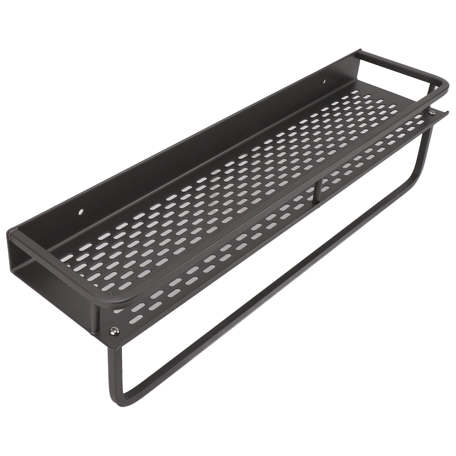 DAUZ Shower Accessory Versatile Shower Caddy Gray Aluminum Alloy for Bathroom 30cm 11 8in DAUZy5epnq8wbs-11