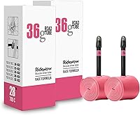 Vista 9 de 2 Pack Ridenow TPU Inner Tube 700 x 18-32c/32-47c Super Light for Road Bike Gravel Tubes with 45mm/65mm/85mm Presta Valves (Include Repair Patch Kit)