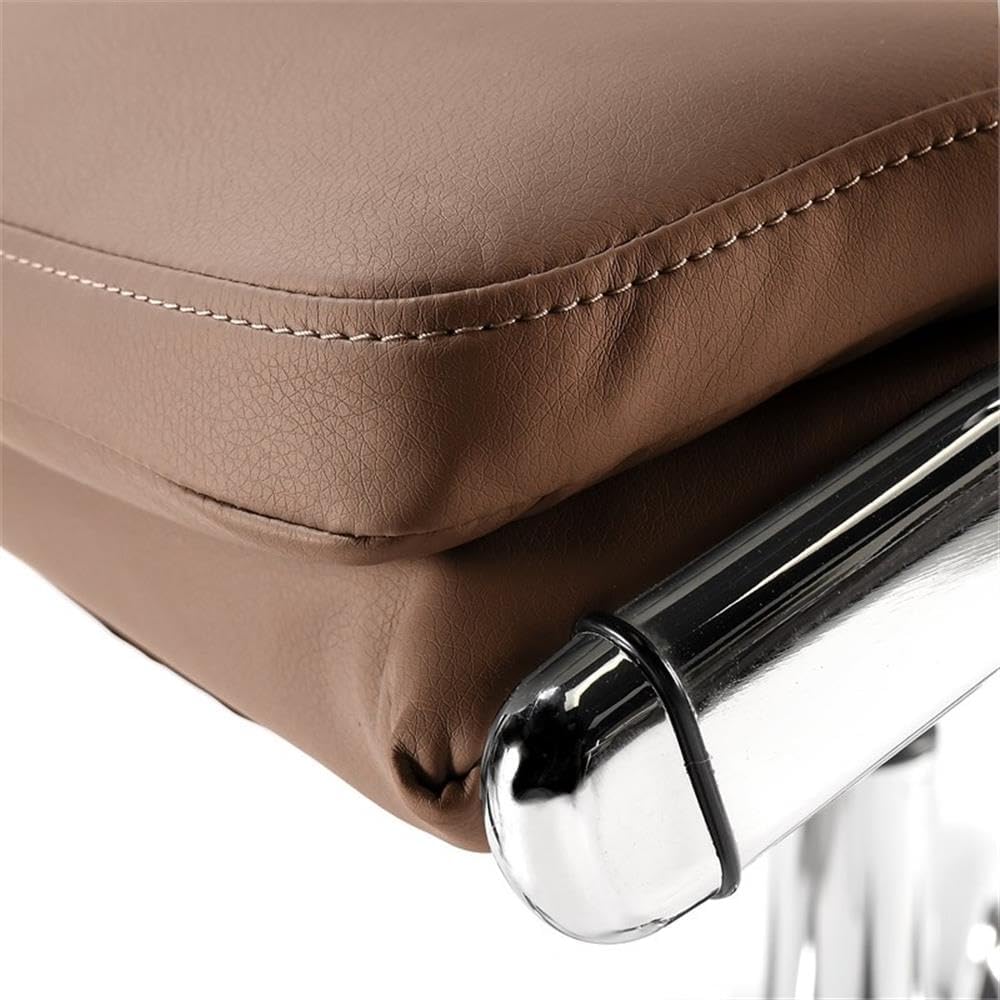 Bush Business Furniture Modelo High Back Leather Executive Office Chair in Saddle Tan