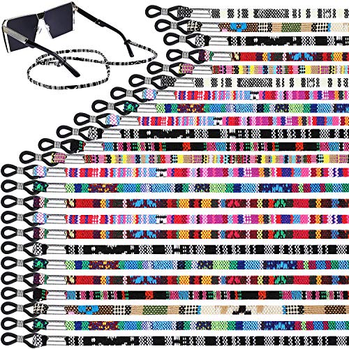 Frienda Glasses Strap Eyewear Retainer Eyeglass Holder Eye Glasses Lanyard Chain Eyeglass Cord Lanyard Multicolored Sunglasses Strap For Women Men (24 Pieces) #TOP18