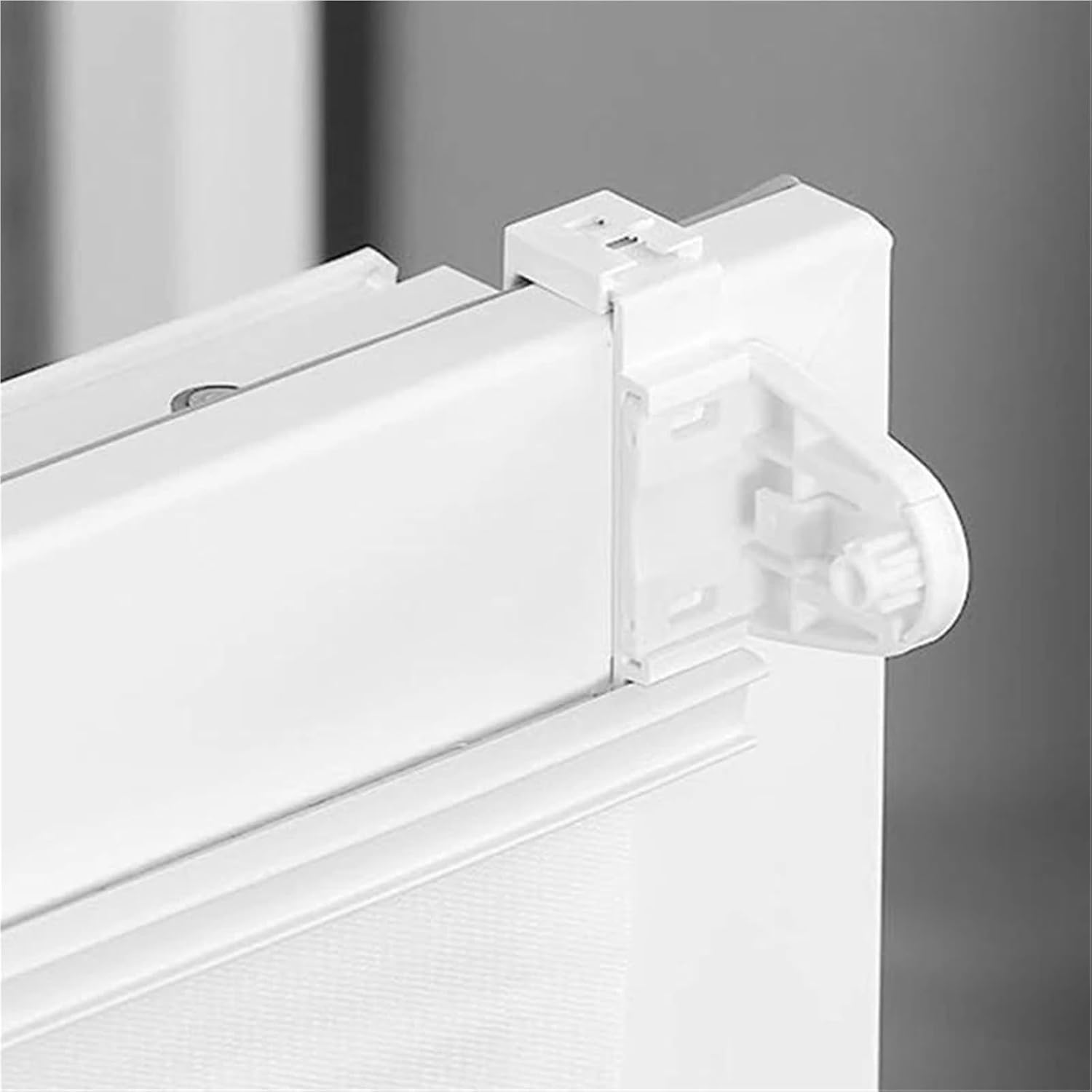 Vertical Blind Repair Carrier 16pcs Adhesive Curtain Hangers, Roller Blind Brackets for Home & Office