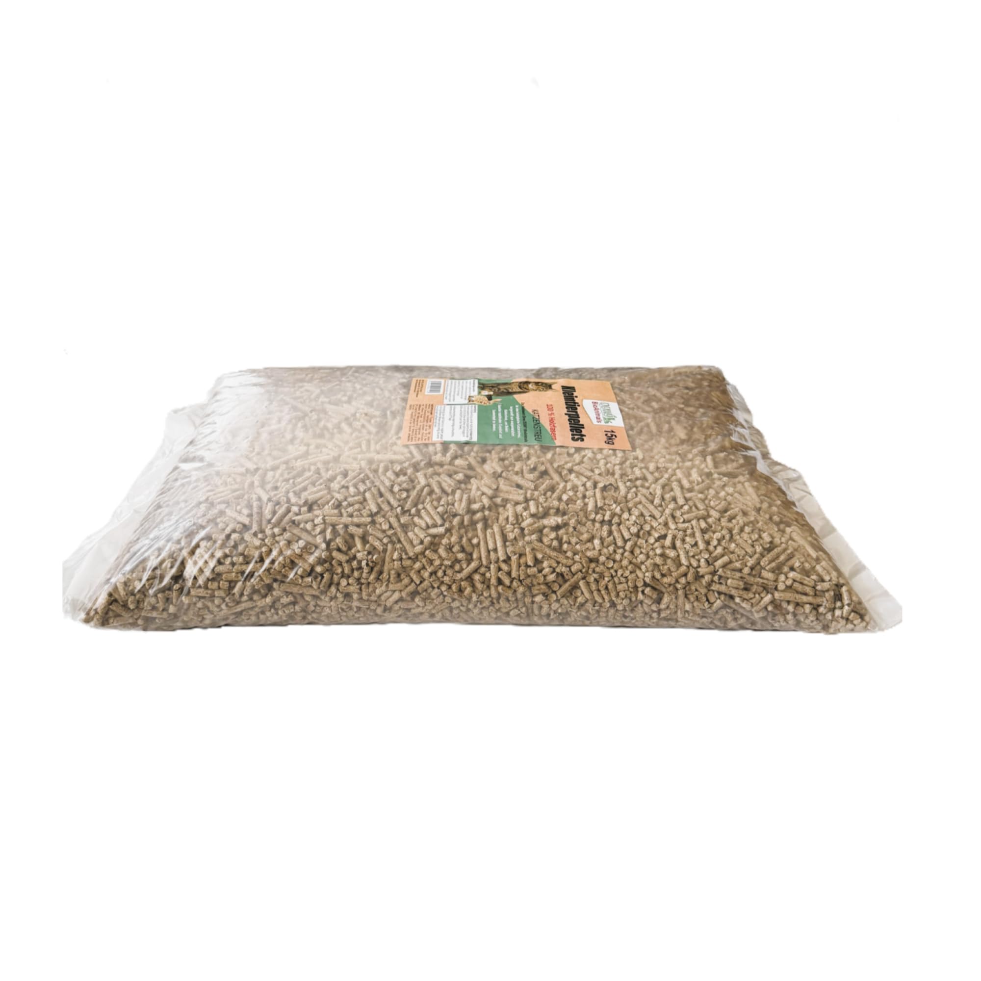 Kleintierstreu, Katzenstreu Holzpellets 30 kg (46 L) – 100% natürliche Einstreu für Katzen, Kaninchen, Hamster & Meerschweinchen – Staubfrei, Saugstark, Geruchsbindend, Kiefernholz