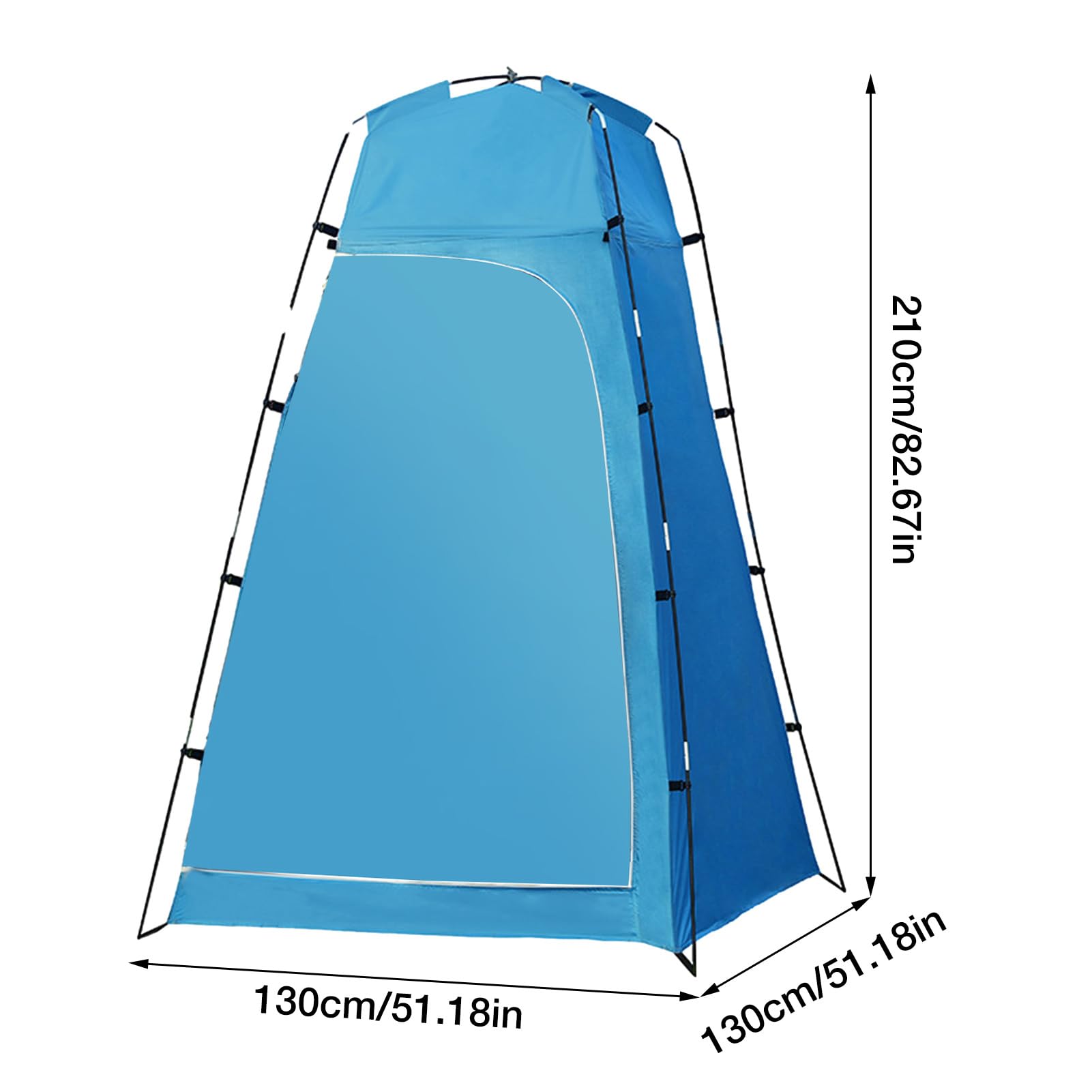Tsuchiya Pop Up Toilettenzelt Umkleidezelt | Camping Duschzelt Sichtschutz Outdoorzelt | Umkleidekabine Stehzelt WC Zelt Mobile Für Outdoor, Camping, Angeln, Strand, Dusche, Toilette