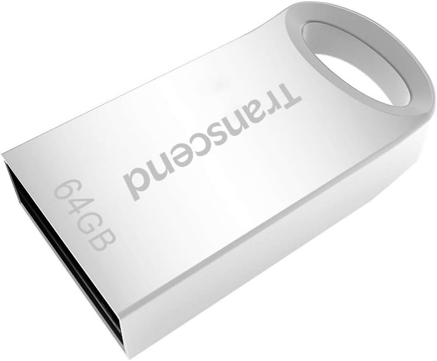 64GB JetFlash 710 USB 3.1/3.0 Flash Drive (TS64GJF710S), Silver