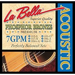 Labella 7GPM Jeu de Cordes pour Guitare 13/56 Taille Medium - Les Beatles, Paul McCartney, John Lennon, RIngo Starr, George Harrison