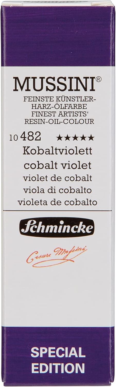 Schmincke - MUSSINI® - finest artists' resin oil colors, cobalt violet - 15 ml