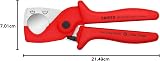 KNIPEX PlastiCut Coupe-tubes pour tubes flexibles et gaines, 90 20 185 - 7
