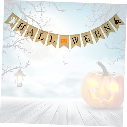 Miniatura 9 de jojofuny Decoración de Halloween Banderines Banner Halloween Araña Adorno Casa Embrujada Accesorios Banner de Halloween Banner Colgante Decoración