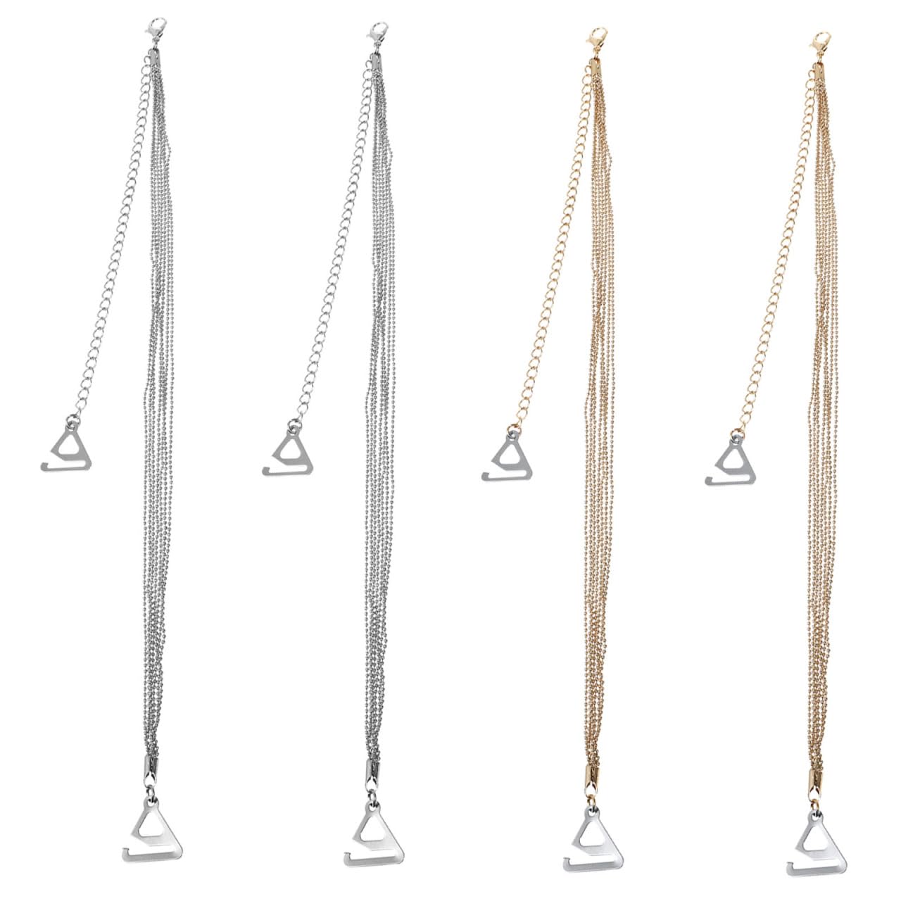 Lsydgn Perle BH Träger 2 Paar - Verstellbare Schultergurte Mit Strass