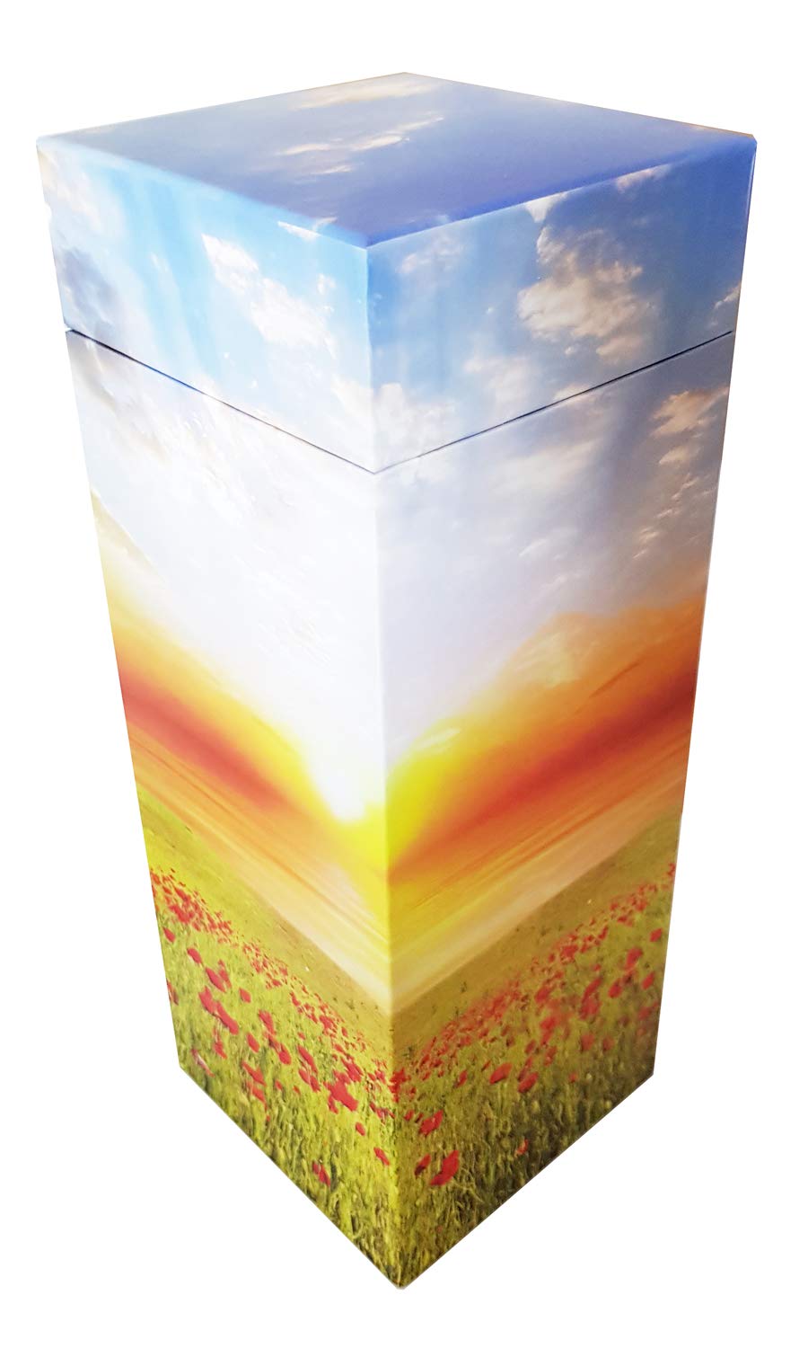 ScatterPod Poppy Field Scattering Medium Cremation Urn