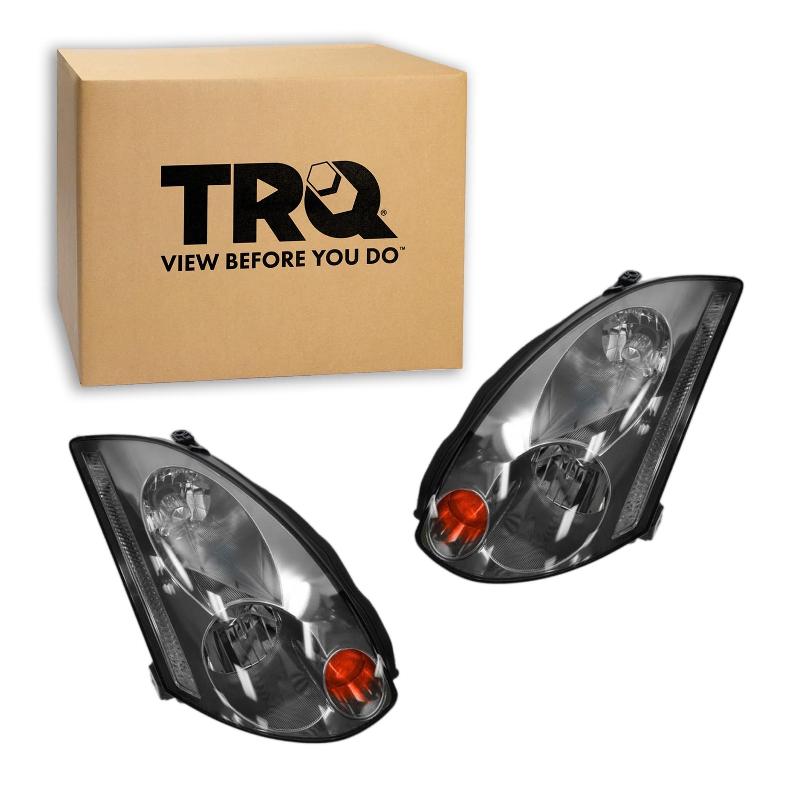 TRQ Headlight Assembly Set IN2502123 IN2503123