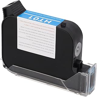 Handheld Coder Cartridge, 12.7mm Inkjet Printer Ink Cartridge Handheld Coding Machine Quick Drying Cartridge 42ML for SC12 SC12T CP12, Rods