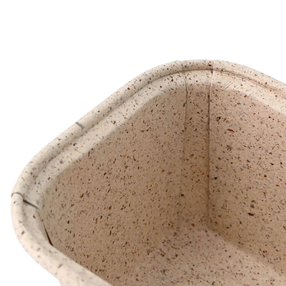 GREENBOX - Kakaopapier-Backformen 16 x 5,5 x 5 cm, rechteckig, braun, 675 St.