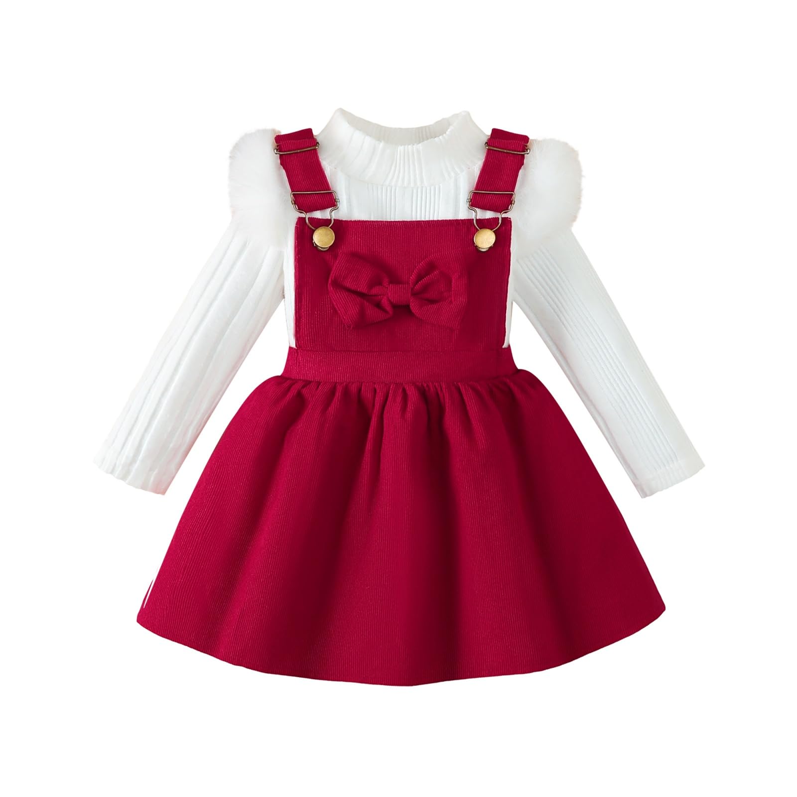 UUAISSO Damen Kleid mit V-Ausschnitt und Kurzen Ärmeln Einfa