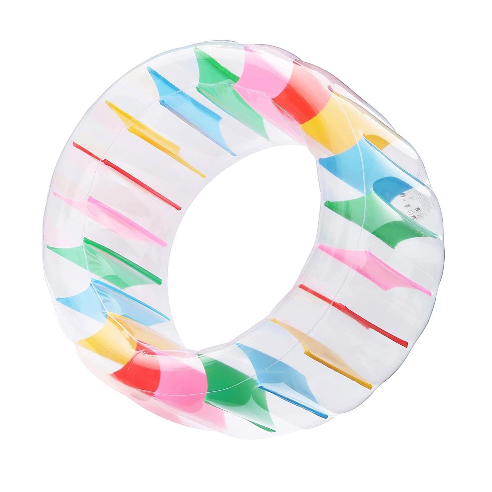 Wasserroller Aufblasbar für Kinder Erwachsene Und Familien Aus Qualitäts PVC mit Einfacher Lagerung für Pool Party Garten Und Strandurlaub, 100cm