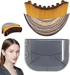 Escova de rosto premium para contorno linfático para escovar a seco, massageador de drenagem linfática para esculpir o queixo e a mandíbula, ergonomicamente projetada para se ajustar à pele com