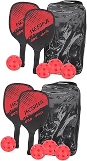 INOOMP 2 Sets Peak Racket Suit Suits for Kids Portable Table Tennis Set Kids Outdoor Pingpong Rackets Paddle Bundle Game Table Tennis Bats Kids Supplies Pickleballs for Kids