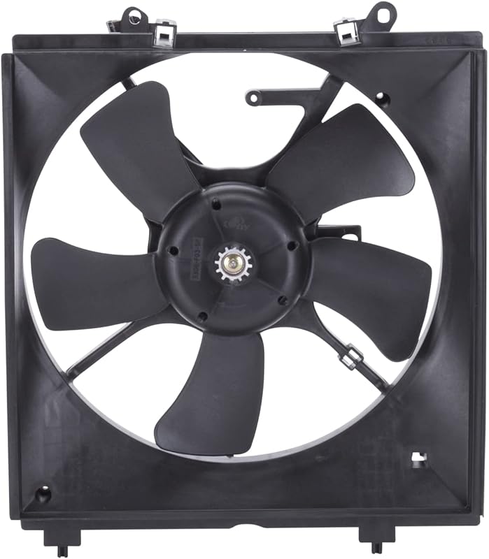 Conjunto do ventilador de arrefecimento do radiador TYC 600510 para Mitsubishi Lancer – 1 unidade