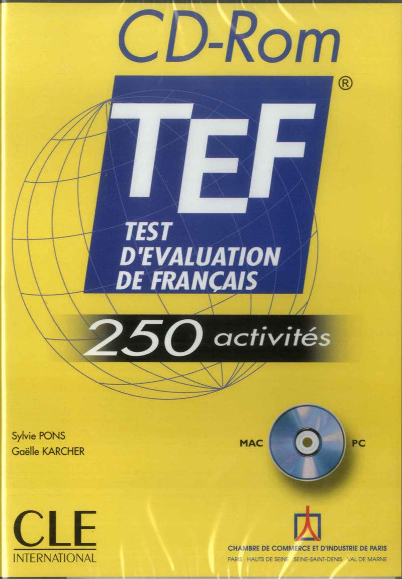 Test d'évaluation de français - TEF - CD-ROM: 250 activités (MAC et PC) Collectif
