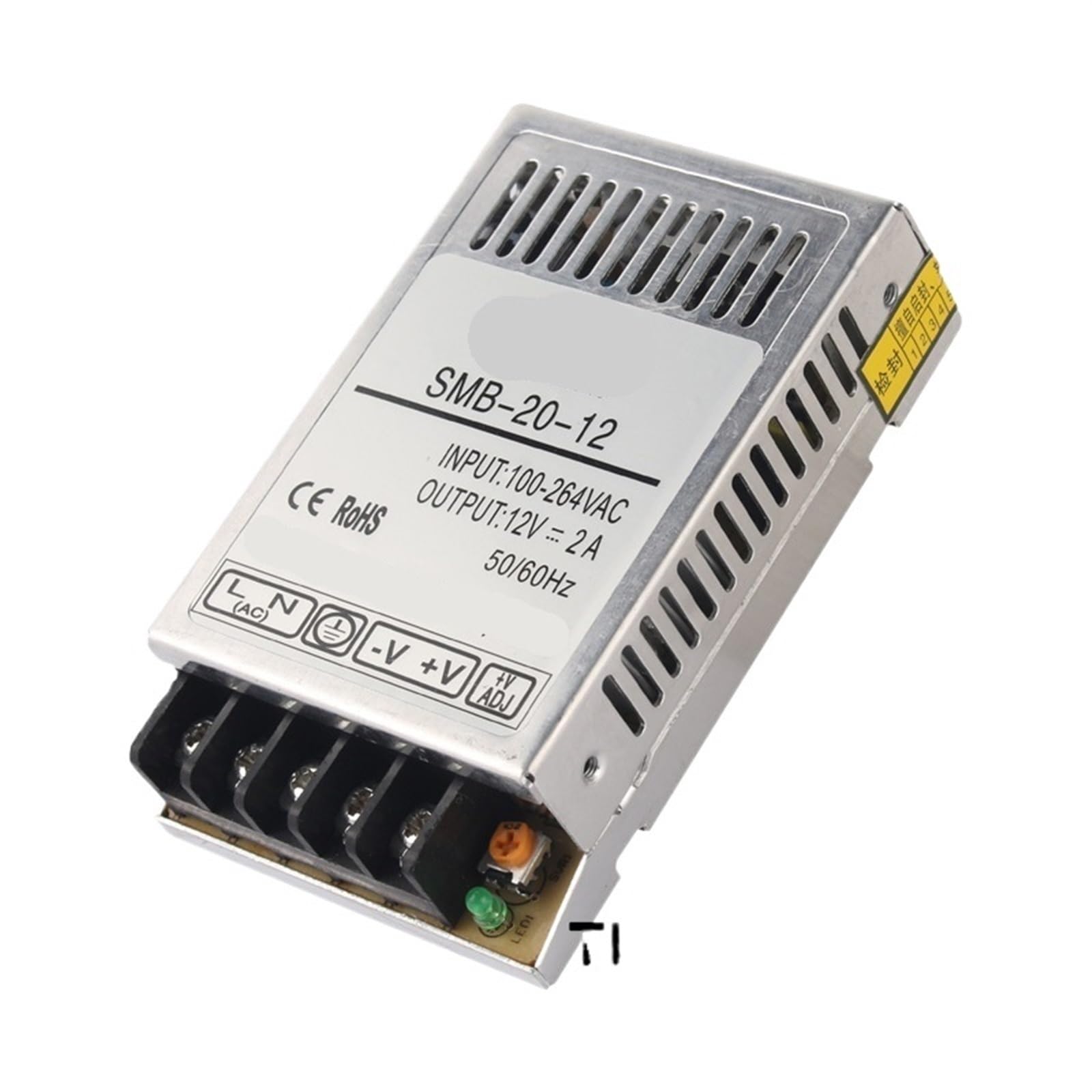 20W 12VDC Ausgang Schaltnetzteil Universal AC Eingang Kleines Volumen Dünnes Netzteil SMB-20-12 1Pcs