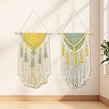 large wall hanging woven tapestry CULTURAL HERITAGE : Inspired by Native American traditions, the design of this dream catchers for adults is designed to allow bad dreams to pass through the mesh and out the window, while good dreams are trapped in the net and gently slide down the feathers to the sleeping person.