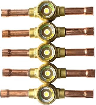 Sight Glass, 3/8 X 3/8 Sweat 5 Pieces