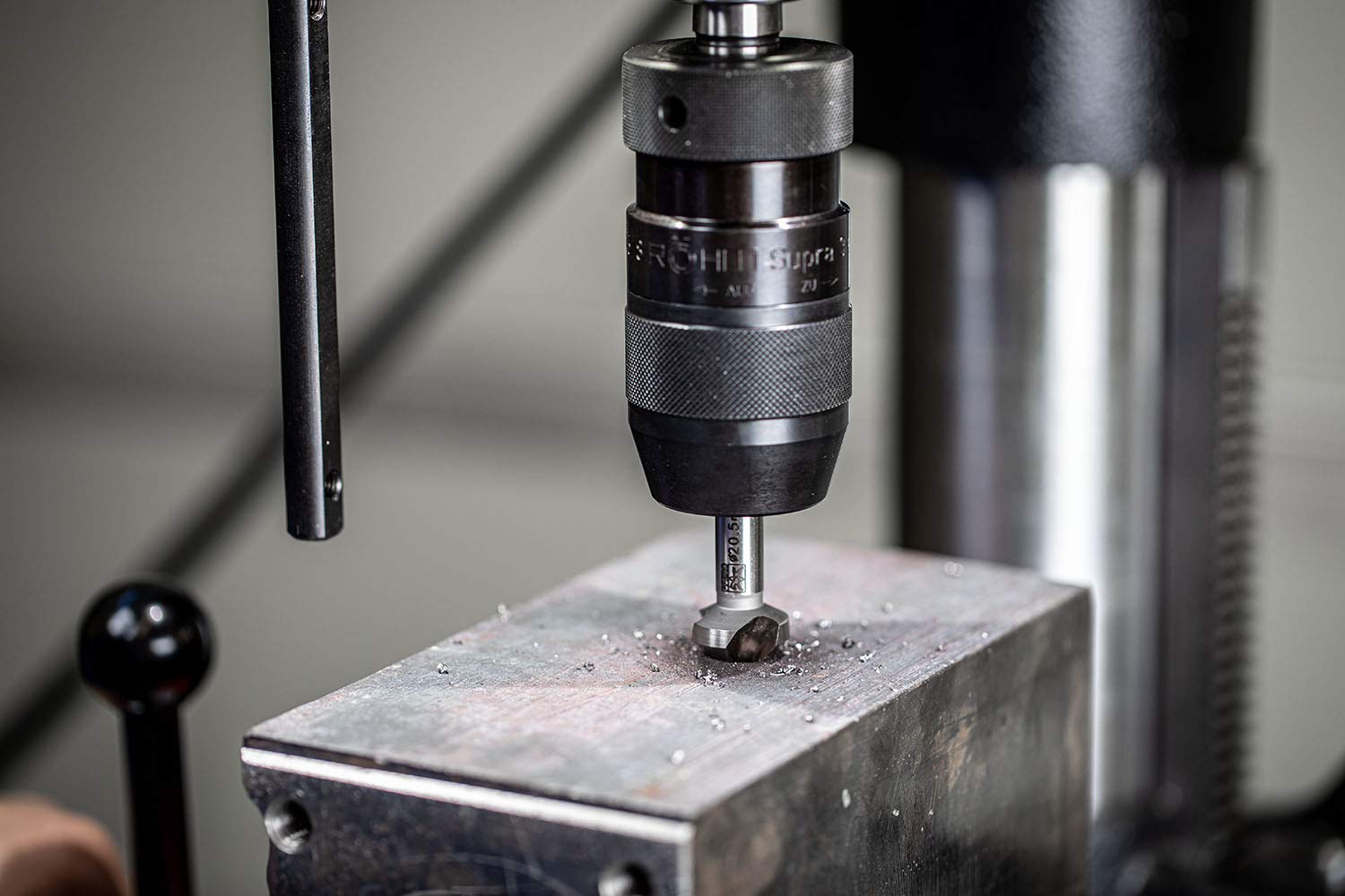 PFERD HSS Cone/Deburring Countersink Set, 6 Pieces, 90°, Diameter 6.3-20.5 mm, DIN 335 C, 25202154 - for Countersinking 90° Screws