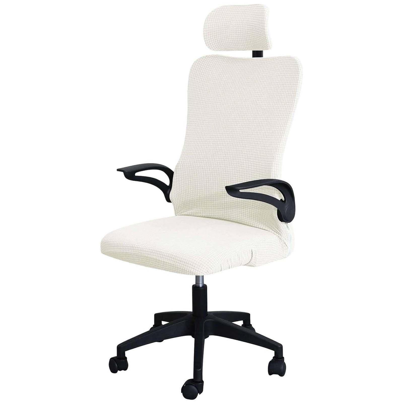 Leomix G Universal Computer Office Chair Slipcover, With Headrest, Removable Amin Chair Covers, For Reclinin Racin Gamin Gamin Chair,