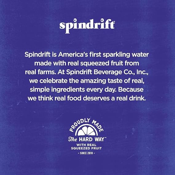 Spindrift Sparkling Water, Ultimate Variety Pack 12-Flavor Made with Real Squeezed Fruit, 12 Fl Oz Cans, Pack of 12
