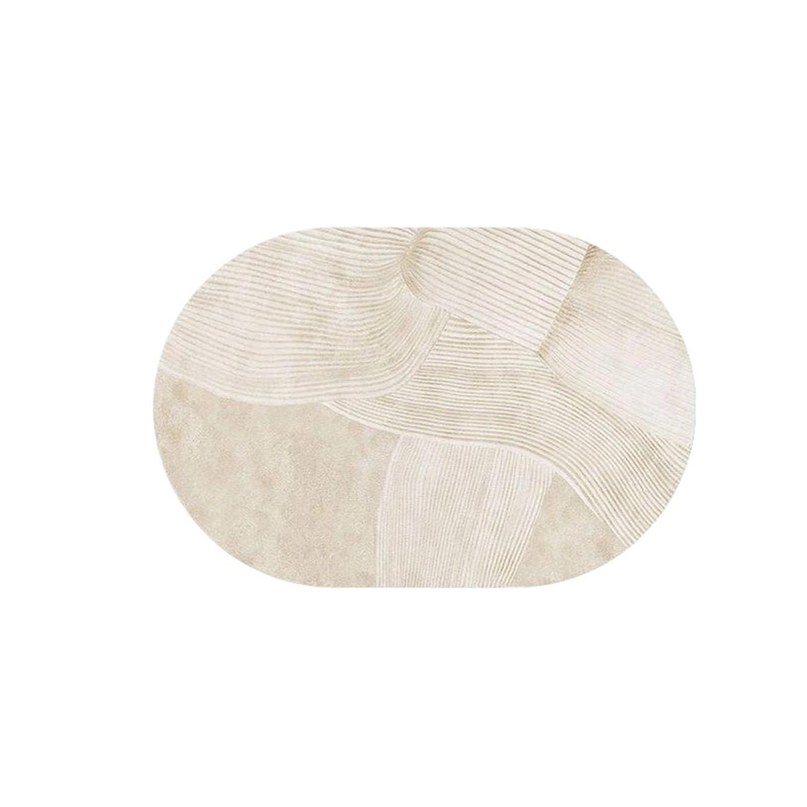 Oval Table Mats Plates Placemat Oval Table Place Mats Desk Cup Coaster Dining Supplies Home Decor(Color101)