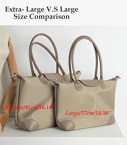 Miniatura 3 de YXBQueen Bolsa para laptop para mujer, impermeable, ligera, bolsa de mano para computadora, bolso grande de hombro con cremallera, 13/15 pulgadas