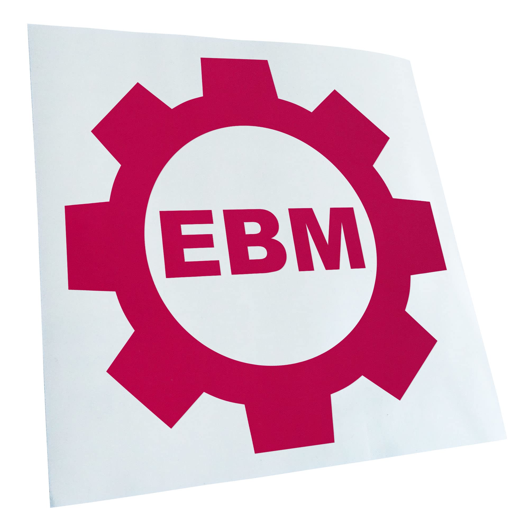 EBM Gear JDM Decal Racing Die Cut Sticker 11 x 11 cm