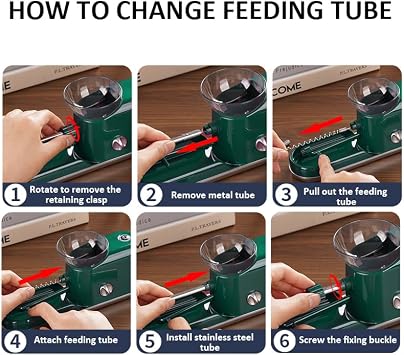 Electric Cigarette Rolling Machine Automatic Electric Cigarette Injector Machine Set with Metal Ashtray Cigarette Tips 3 in 1 Tubes for King/Regular/Slim 100s Cigarette and Pre Roll Cones (Blue)