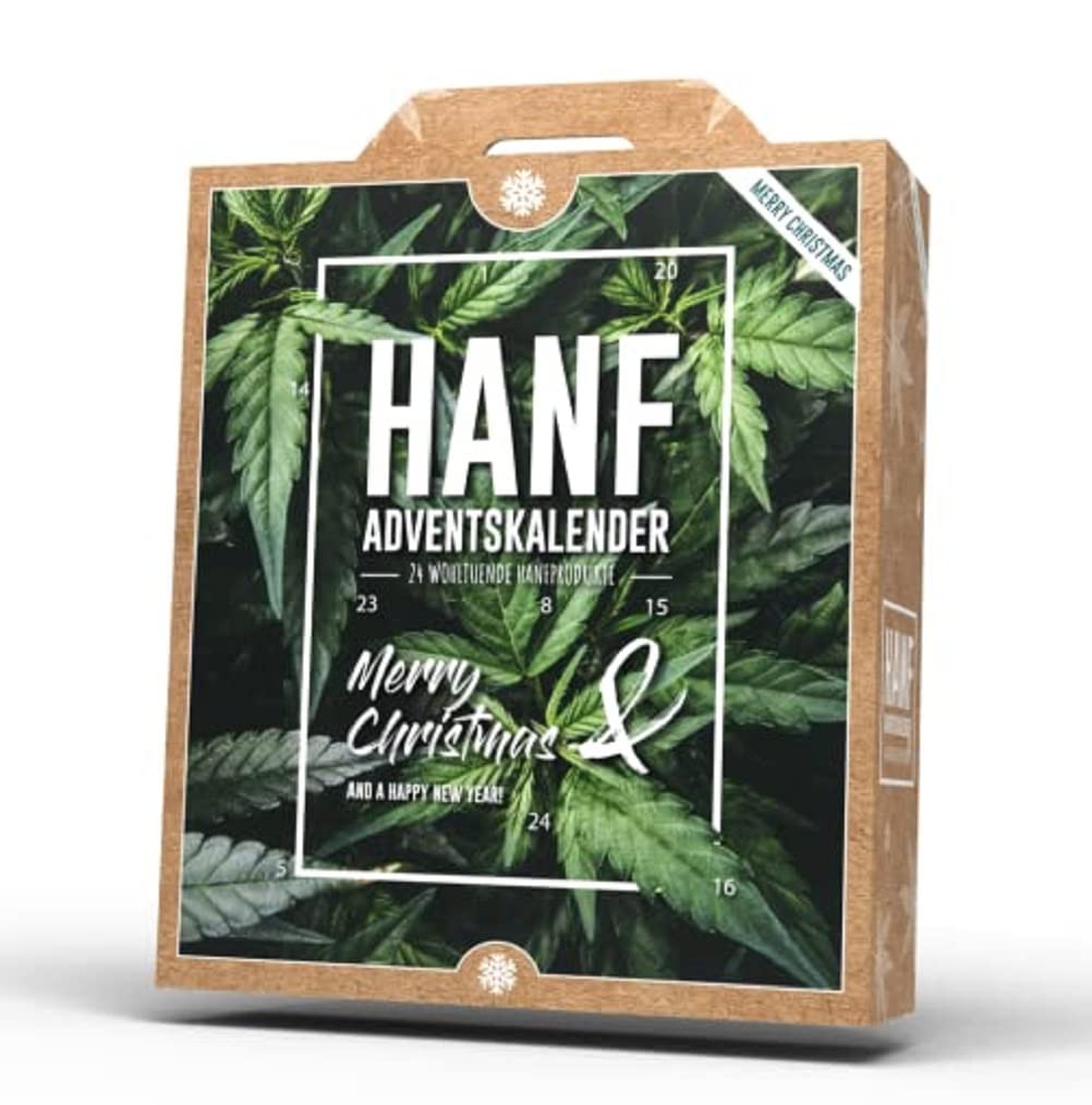 "Hanf" Adventskalender - 24 wohltuende Hanfprodukte