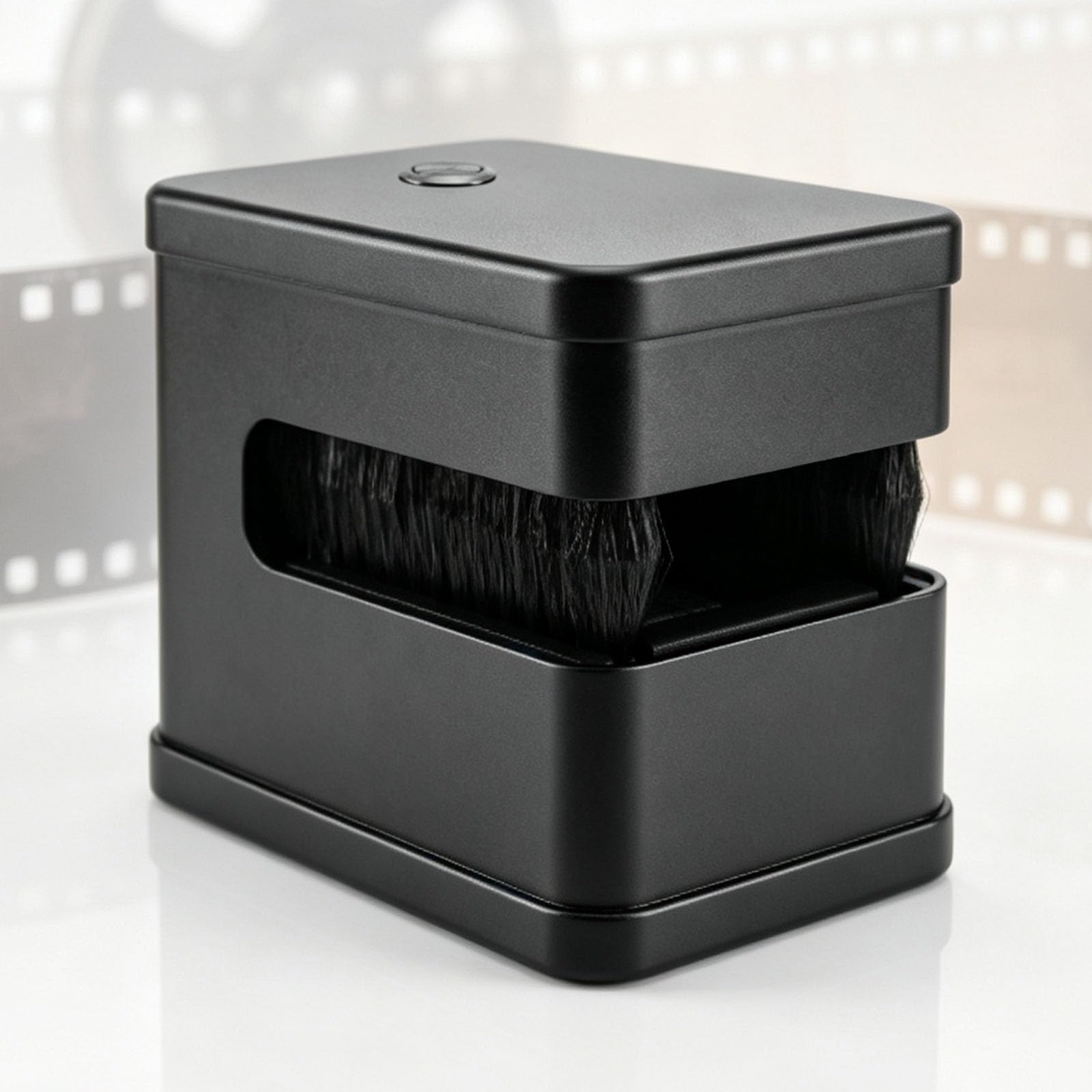 Removedor Eléctrico De Polvo De Película, Limpiador Electrostático De Polvo De Película, Filas De Cerdas Extraíbles, Eliminación De Polvo Y Electricidad Estática, Para Limpieza De Escaneo De