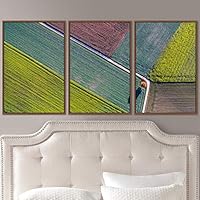 3 Piece Framed Canvas Wall Art Abstract Colorful Cool Geometric Canvas Prints Home Artwork Decoration for Living Room,Bedroom - 16