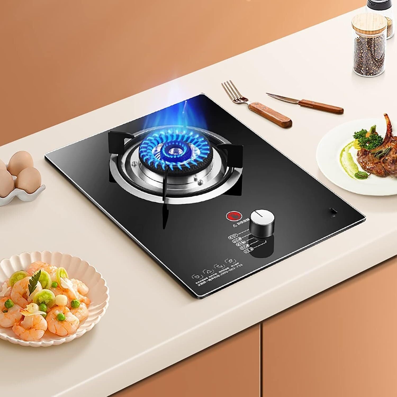 Amazon.co.jp: ガス炊飯器ガスコンロ内蔵ガスコンロ 33 センチメートル