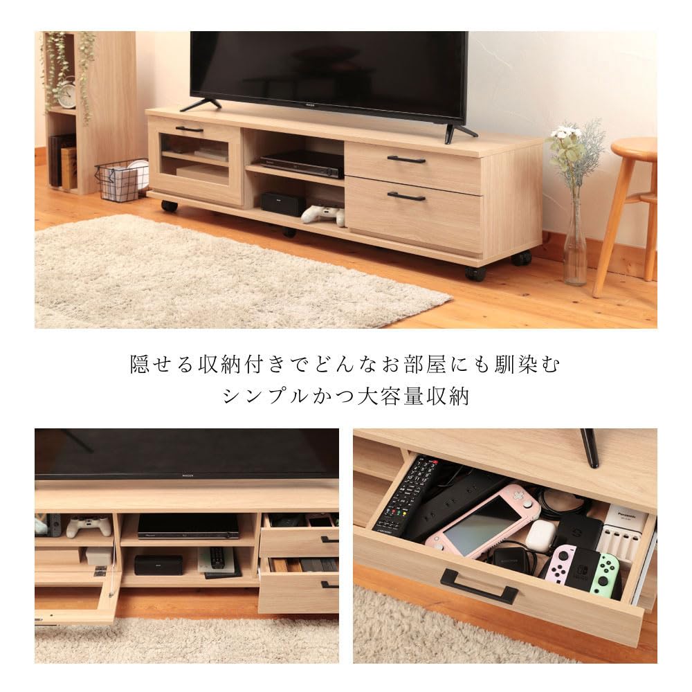 maxzenテレビ台も良ければつけます。 MAXZEN（マクスゼン） テレビ台 ローボード テレビボード 120cm MAXZEN