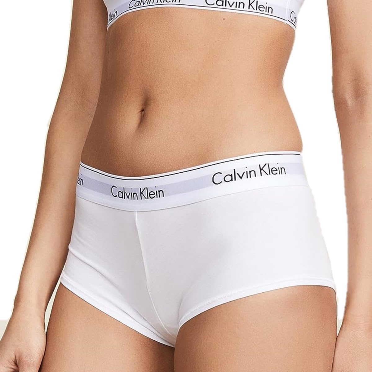 [カルバンクライン] ボーイショーツ ショーツ ロング 下着 COTTON レディース ボクサー スポーツショーツ 綿 吸汗 ストレッチ ボーイレングス [並行輸入品]