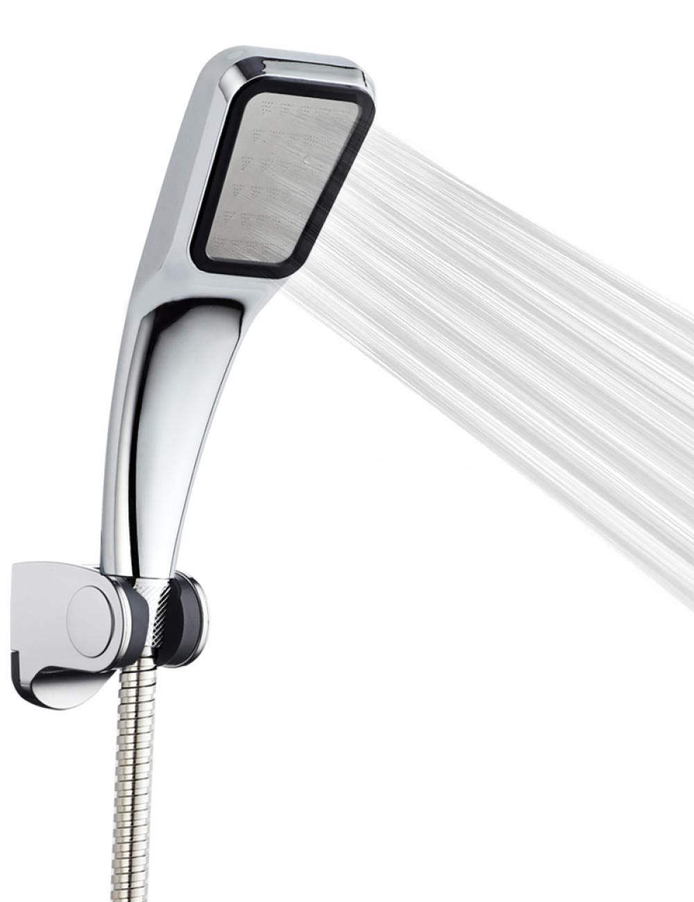 Pommeau de douche universel MObyat avec tuyau et support chromé pour le bain