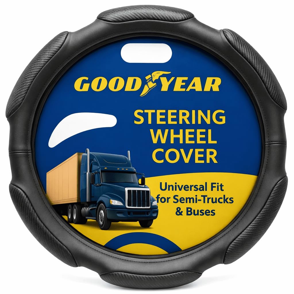 Goodyear 18 Inch Semi Truck Steering Wheel Cover