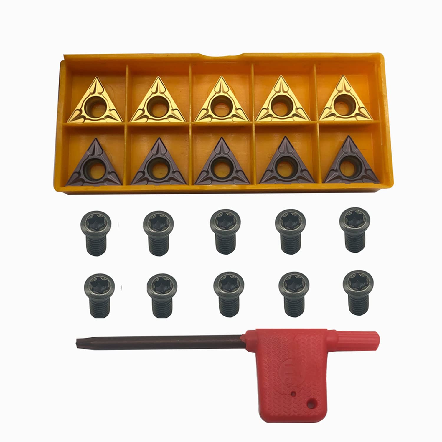 DCMT21.51 Carbide Inserts - 20 Pack -12 DCMT21.51 Carbide Inserts - 20 Pack -12