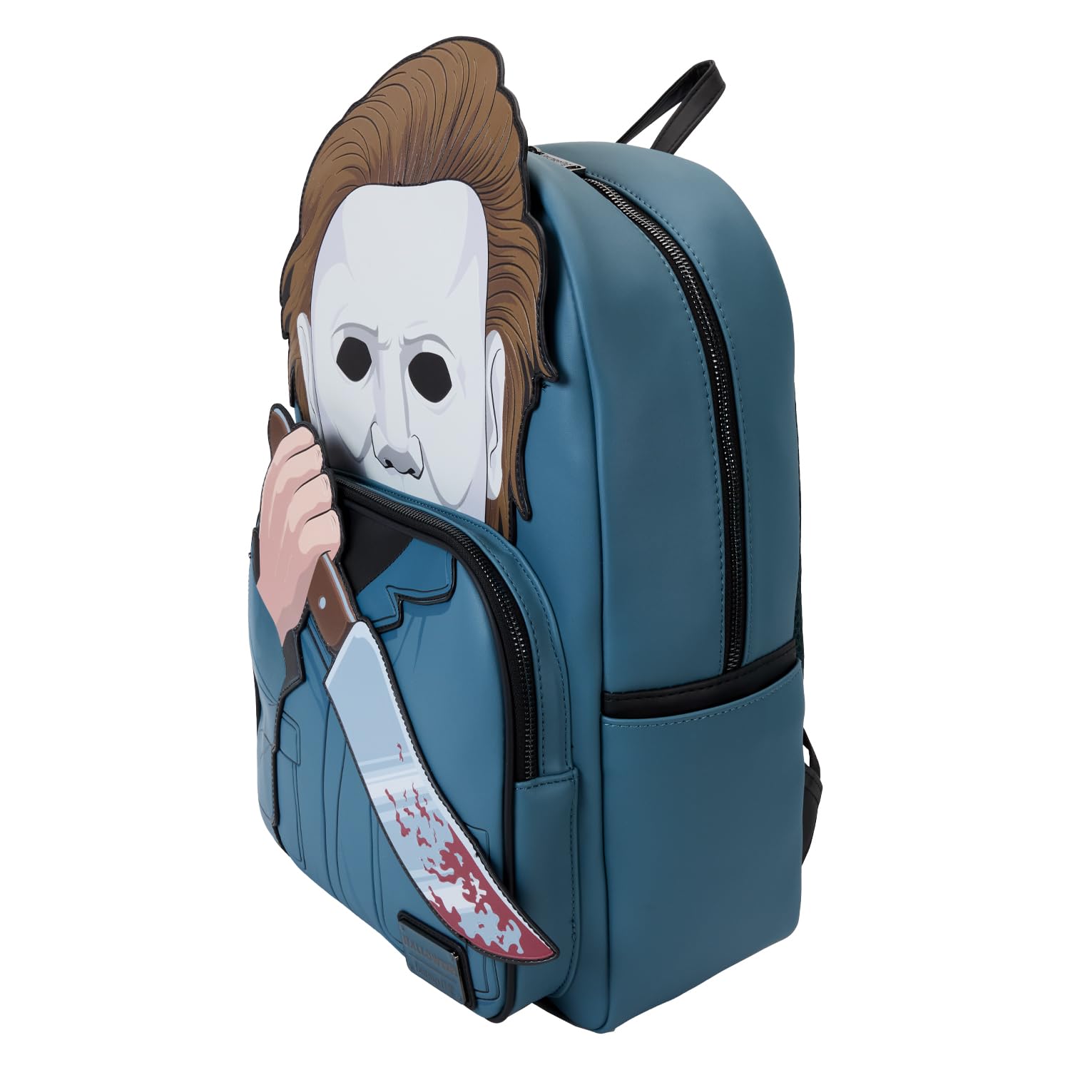Loungefly Halloween Michael Myers cosplay mini backpack Halloween Michael Myers Classic Poster Loungefly Mini  main image 3