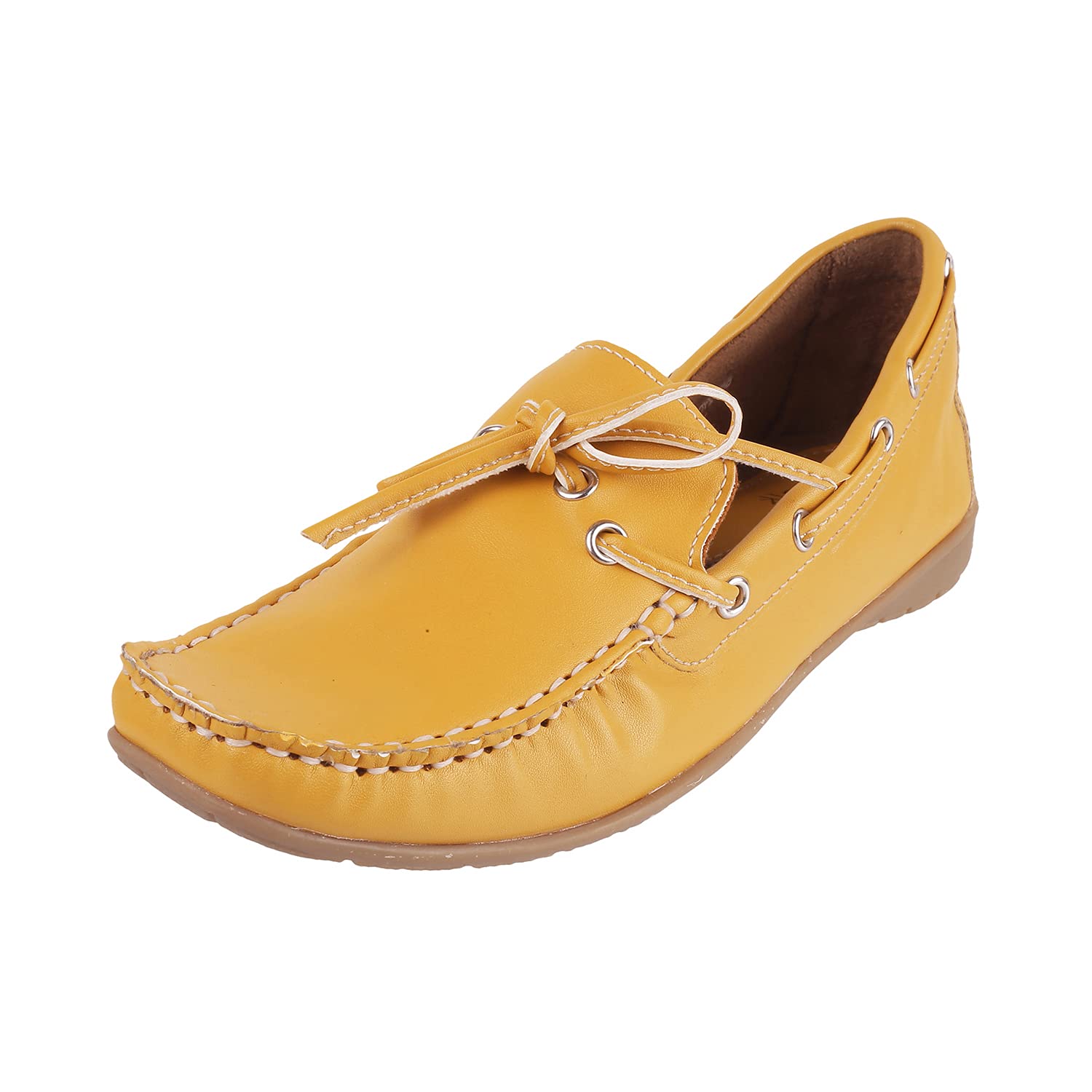 Catwalk Womens Solid Patterned Loafers Yellow (5502Y) (B095S865GV) Amazon Price History, Amazon Price Tracker